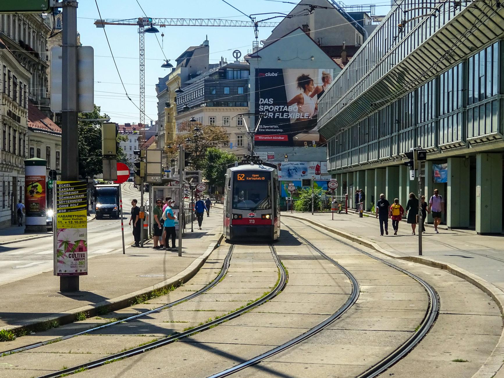 Mitten im Wiener Neubau